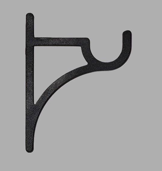 19mm Curtain Rod bracket - Slimline