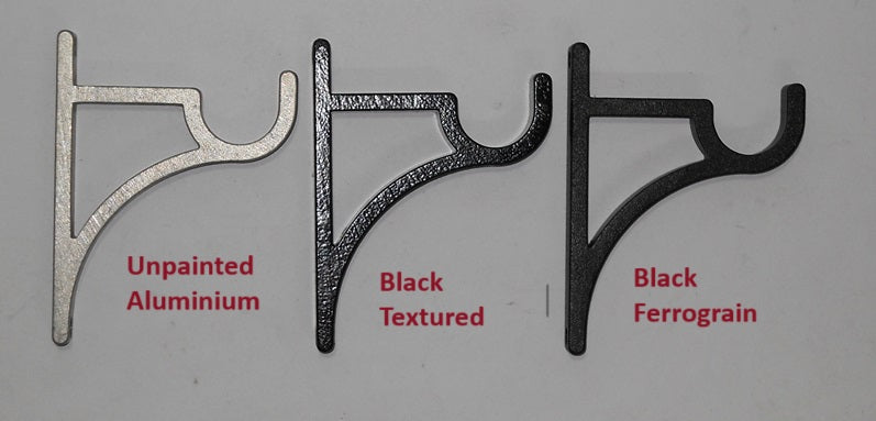 19mm Curtain Rod bracket - Slimline
