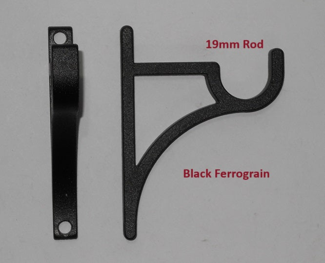 Curtain Rod 19mm Full Set - Cone - BEST PRICE - 2,0m