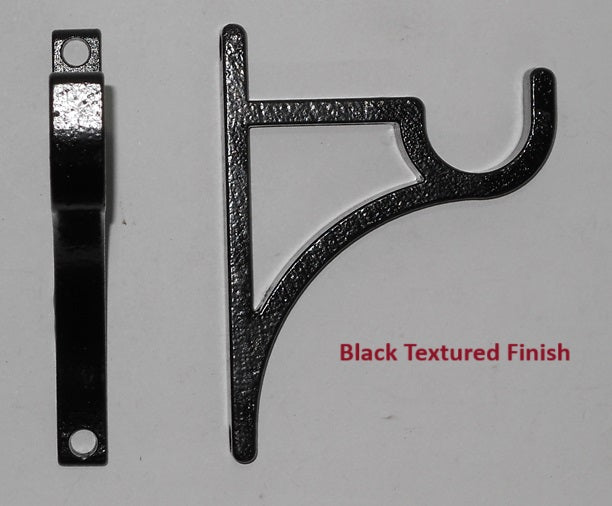 19mm Curtain Rod bracket - Slimline