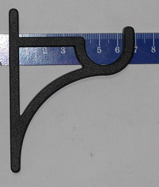 19mm Curtain Rod bracket - Slimline