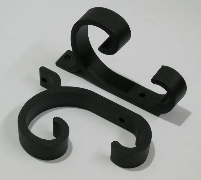 19mm Curtain Rod bracket - Wave