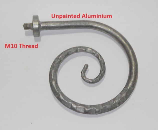Scroll Finial End for Curtain Rods