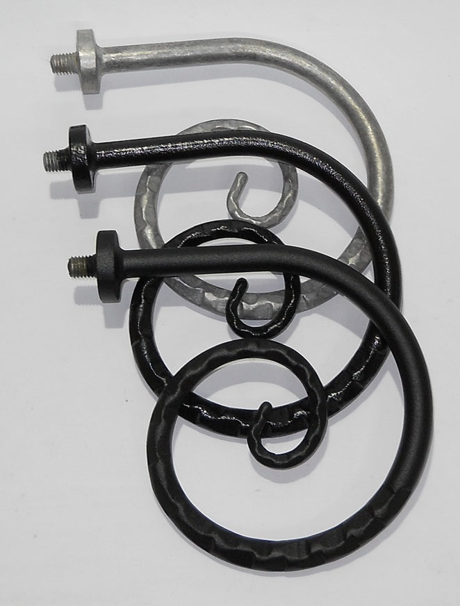 Scroll Finial End for Curtain Rods
