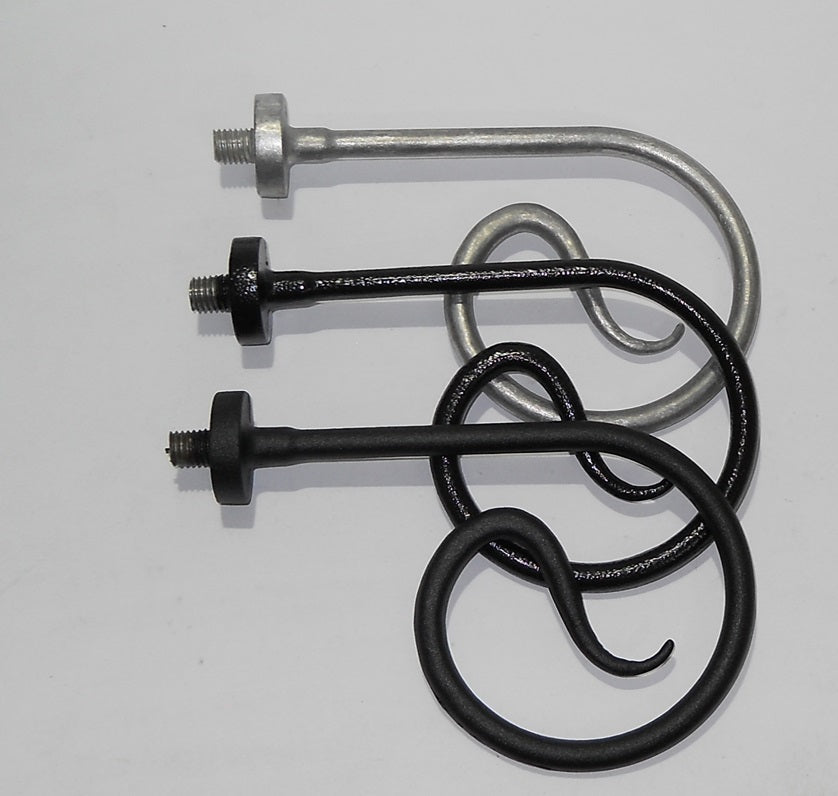 Curl Finial End for Curtain Rod