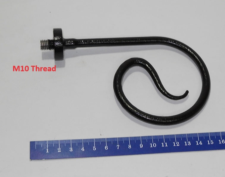 Curl Finial End for Curtain Rod