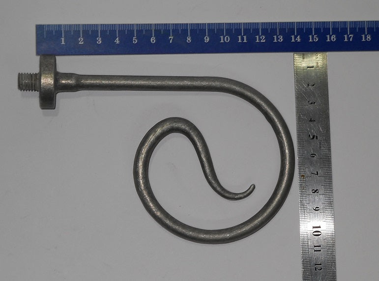 Curl Finial End for Curtain Rod