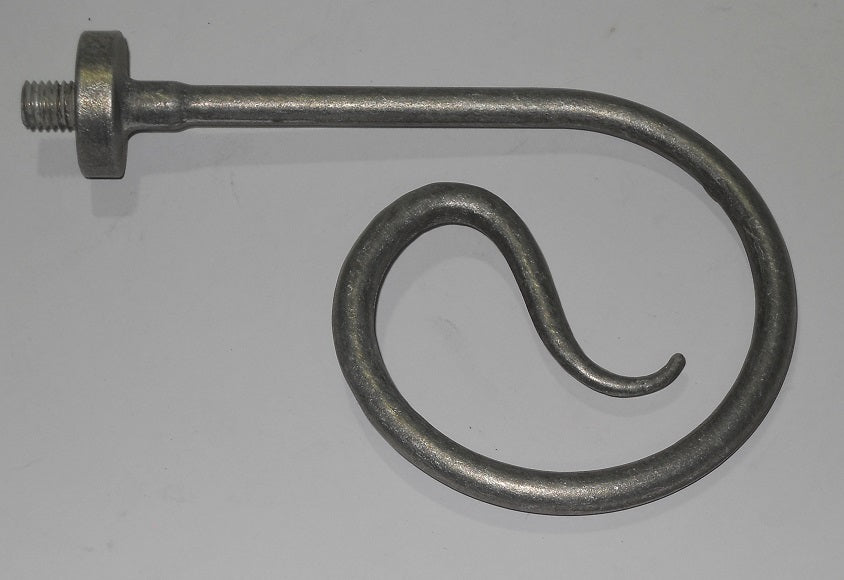 Curl Finial End for Curtain Rod
