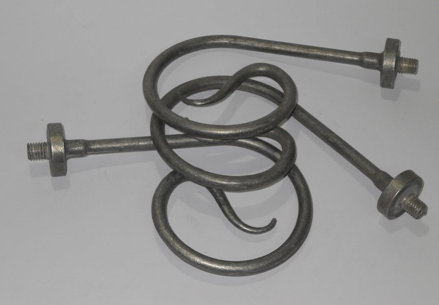 Curl Finial End for Curtain Rod