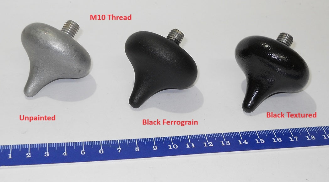 Teardrop Finial End for Curtain Rods