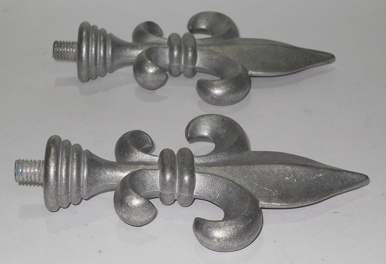 Fleur De Lys Finial End for Curtain Rod