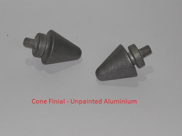 Cone Finial End for Curtain Rod