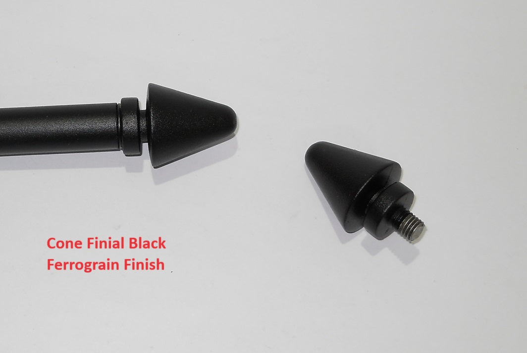 Curtain Rod 19mm Full Set - Cone - BEST PRICE - 2,0m
