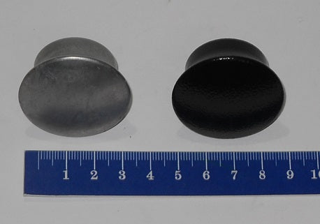 Shaped End Cap Finial for Curtain Rod