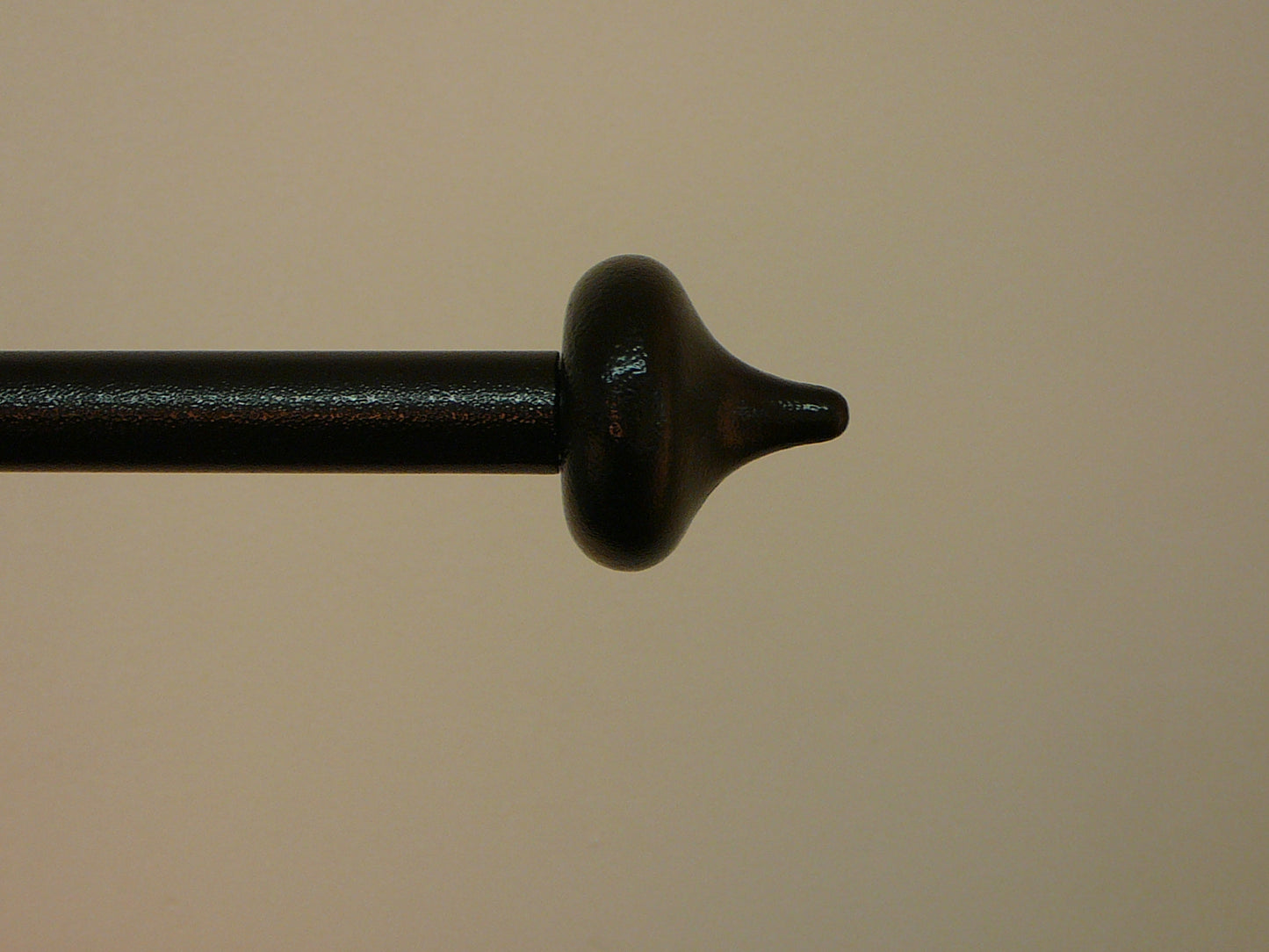 Teardrop Finial End for Curtain Rods