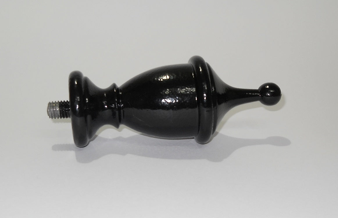 Vial Finial End for Curtain Rods