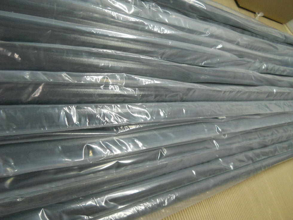 25mm Steel Curtain Rod - Black