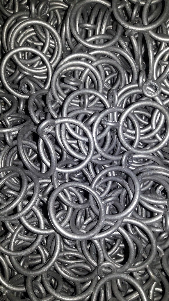 Small Curtain Rod Ring Bulk Bag - 100