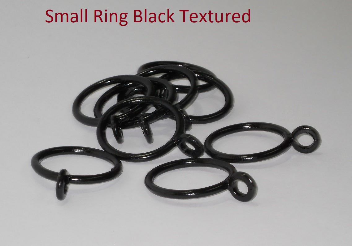 Small Curtain Rod Ring Bulk Bag - 100