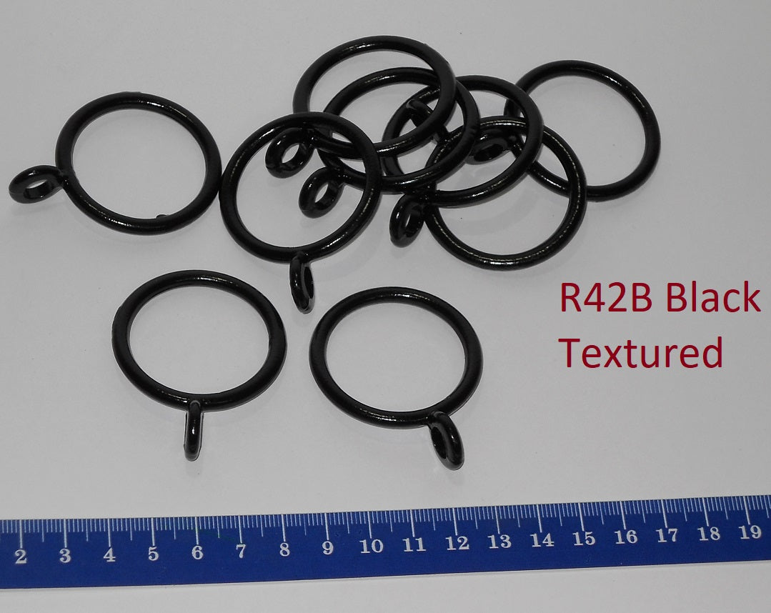 Small Curtain Rod Ring Bulk Bag - 100