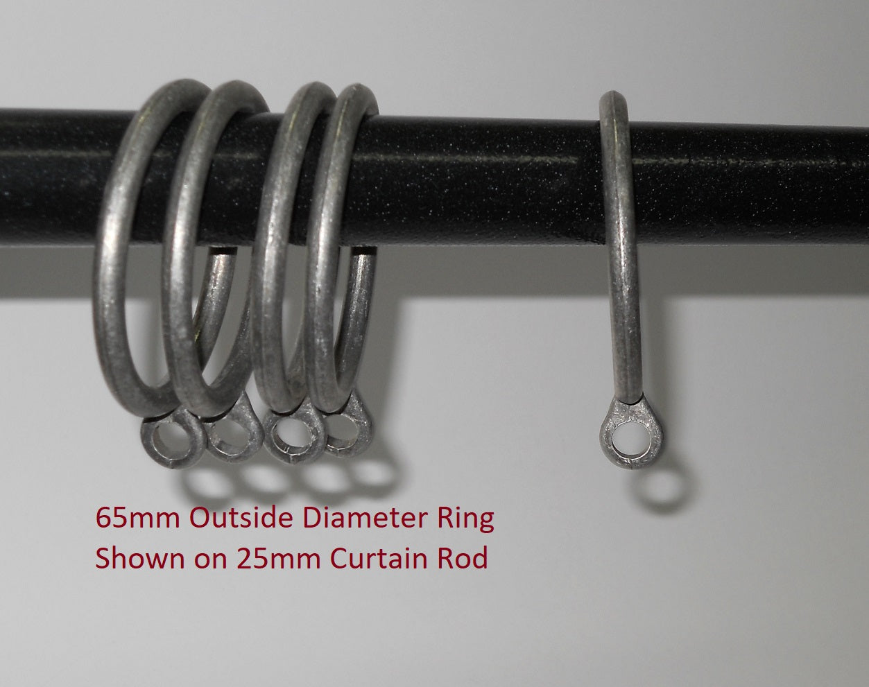Large Curtain Ring for Curtain Rods