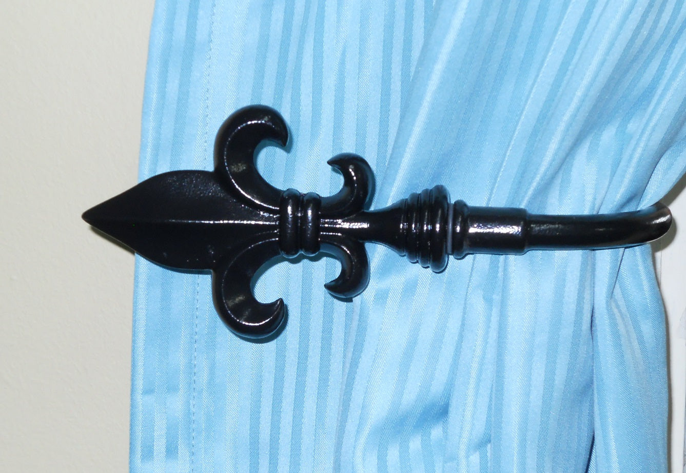 Fleur de Lys Tie-Back Combo
