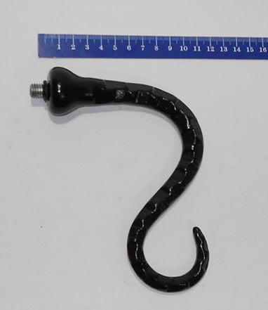 Shepherds Crook Finial End for Curtain Rods