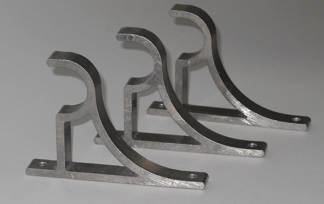 25mm Curtain Rod bracket - Slimline