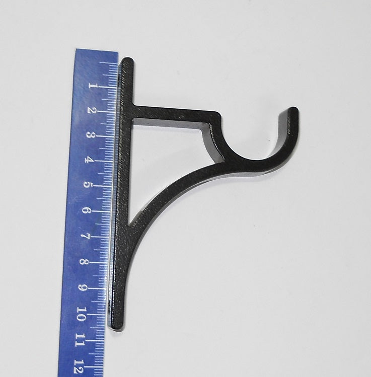 25mm Curtain Rod bracket - Slimline