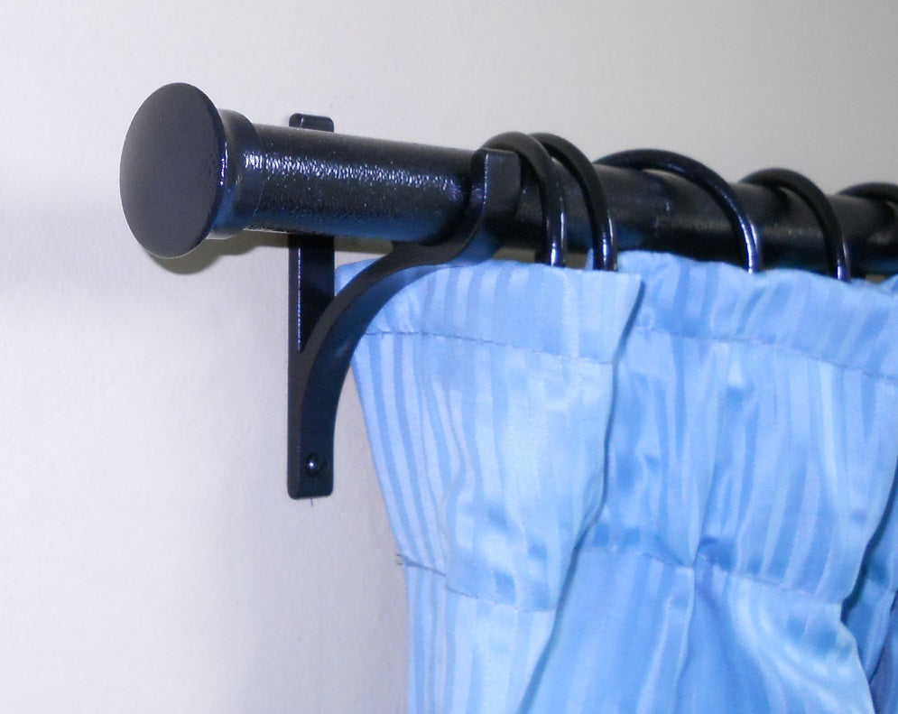 25mm Curtain Rod bracket - Slimline