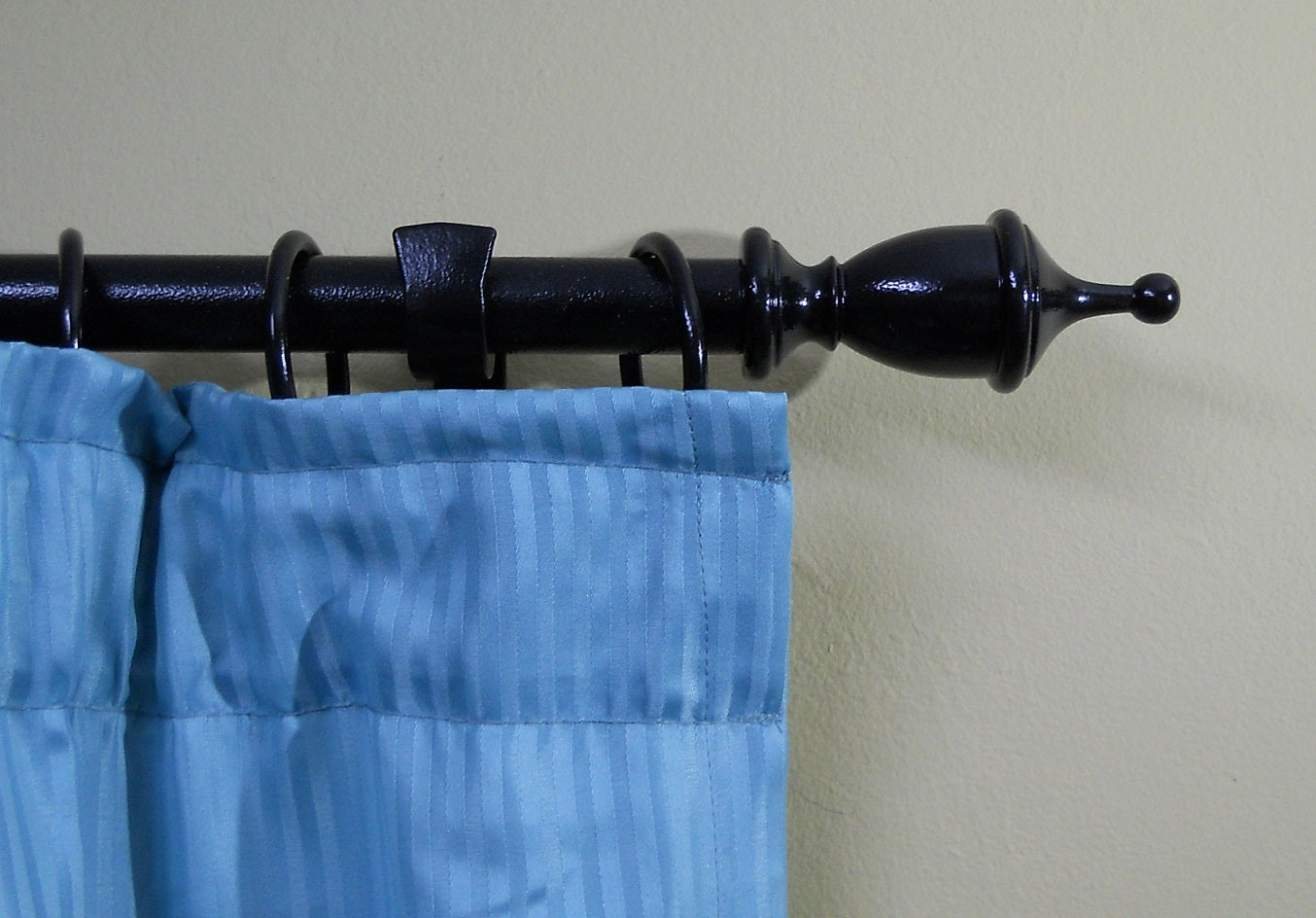 Vial Finial End for Curtain Rods