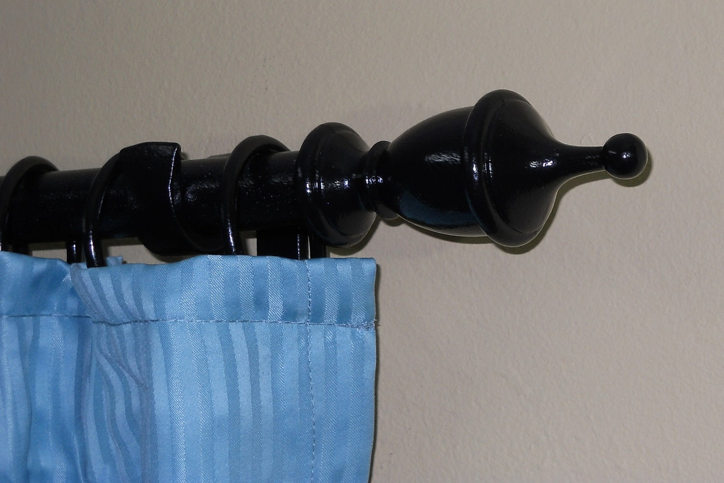 Vial Finial End for Curtain Rods