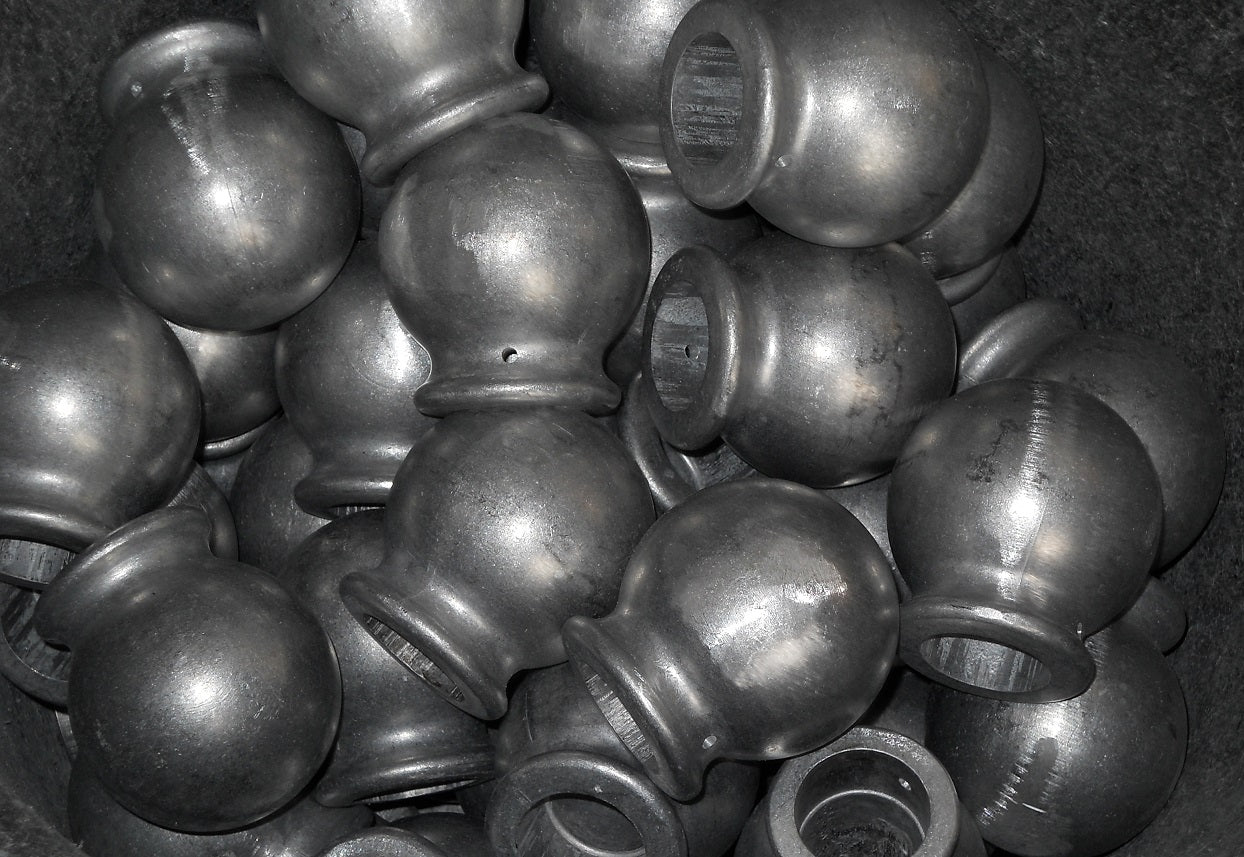 Gothic Ball Finial for Curtain Rod