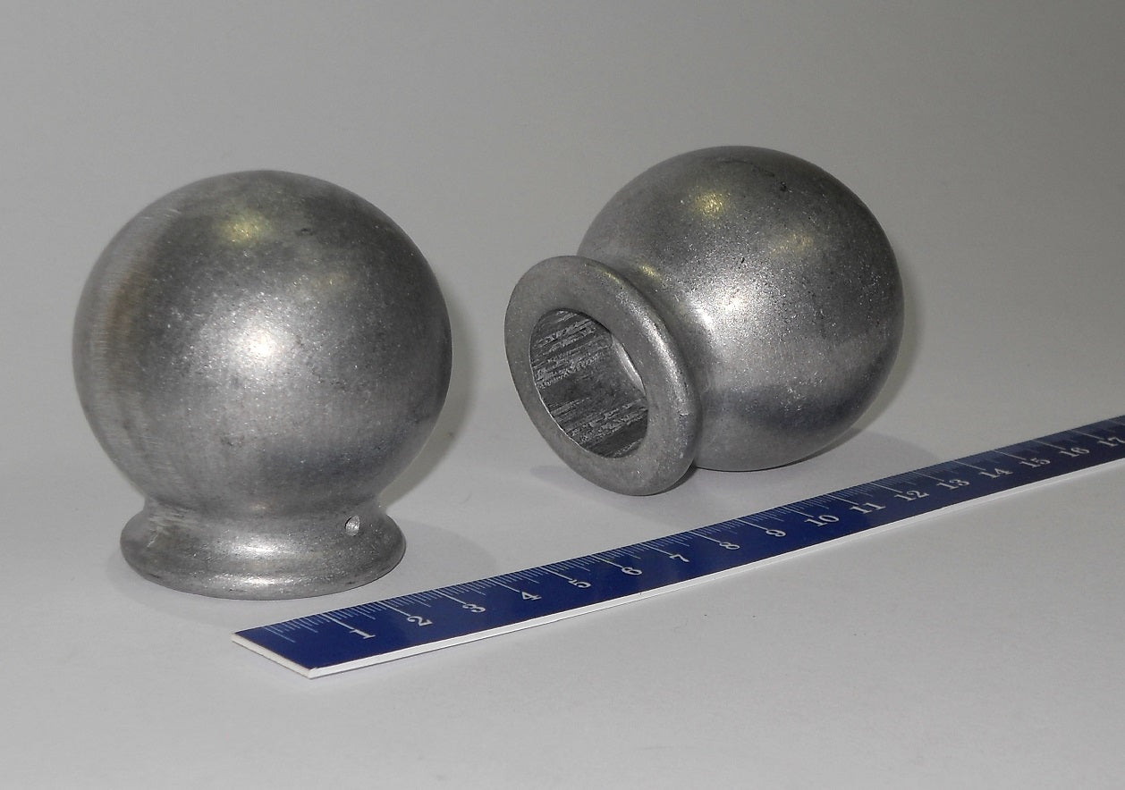 Gothic Ball Finial for Curtain Rod