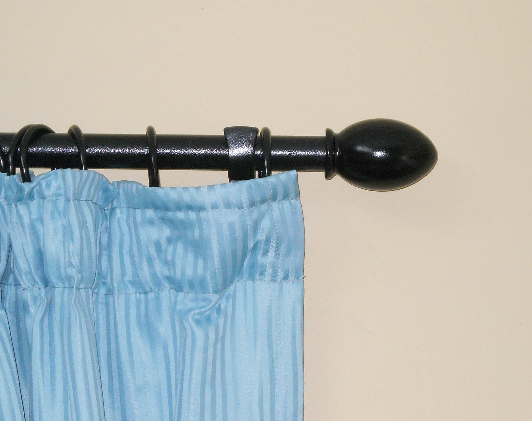 French Egg Finial for Curtain Rod